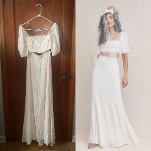 Reformation Brynna Two Piece Dress